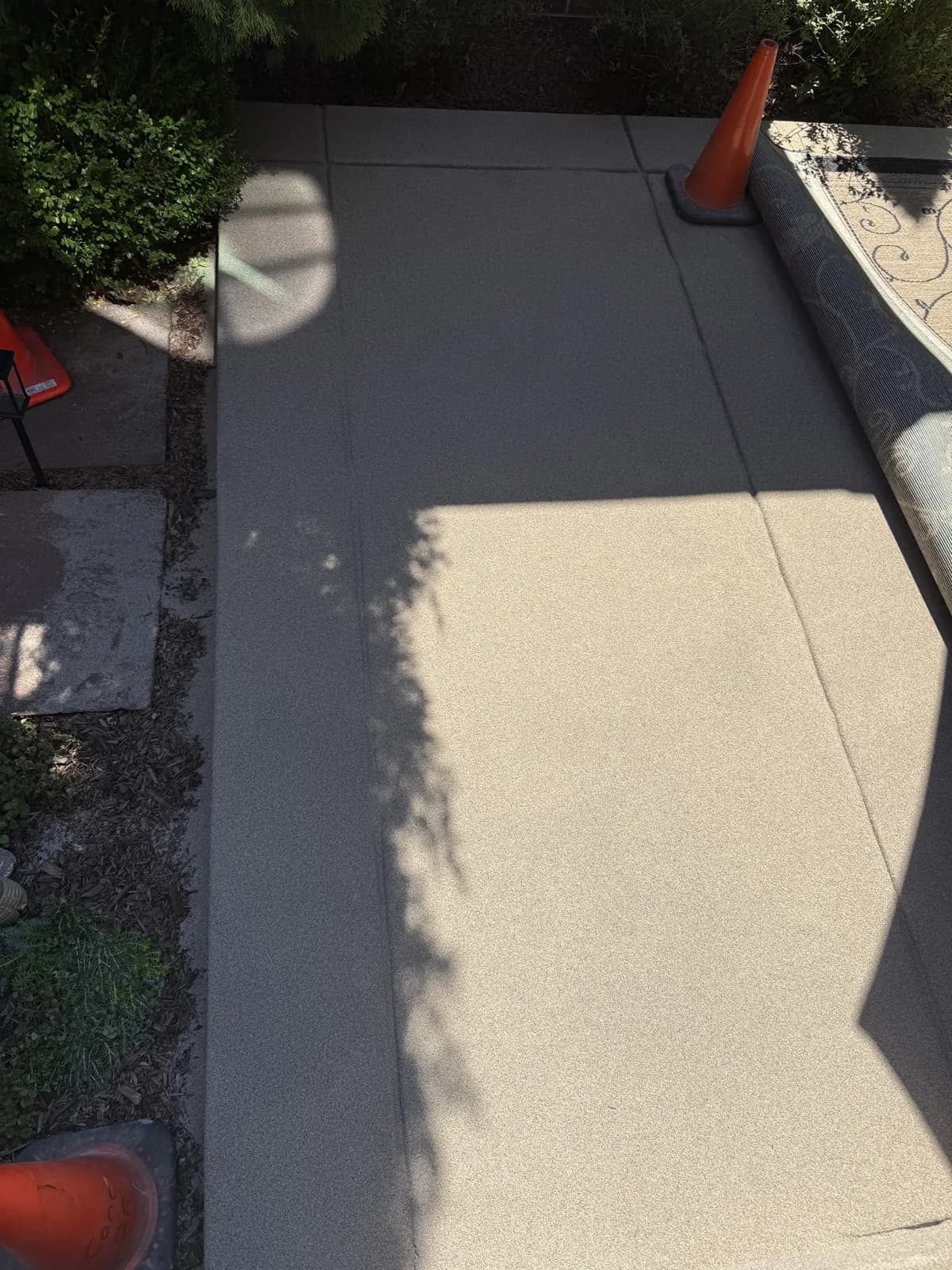 Concrete walkway installation in Lakewood, CO
