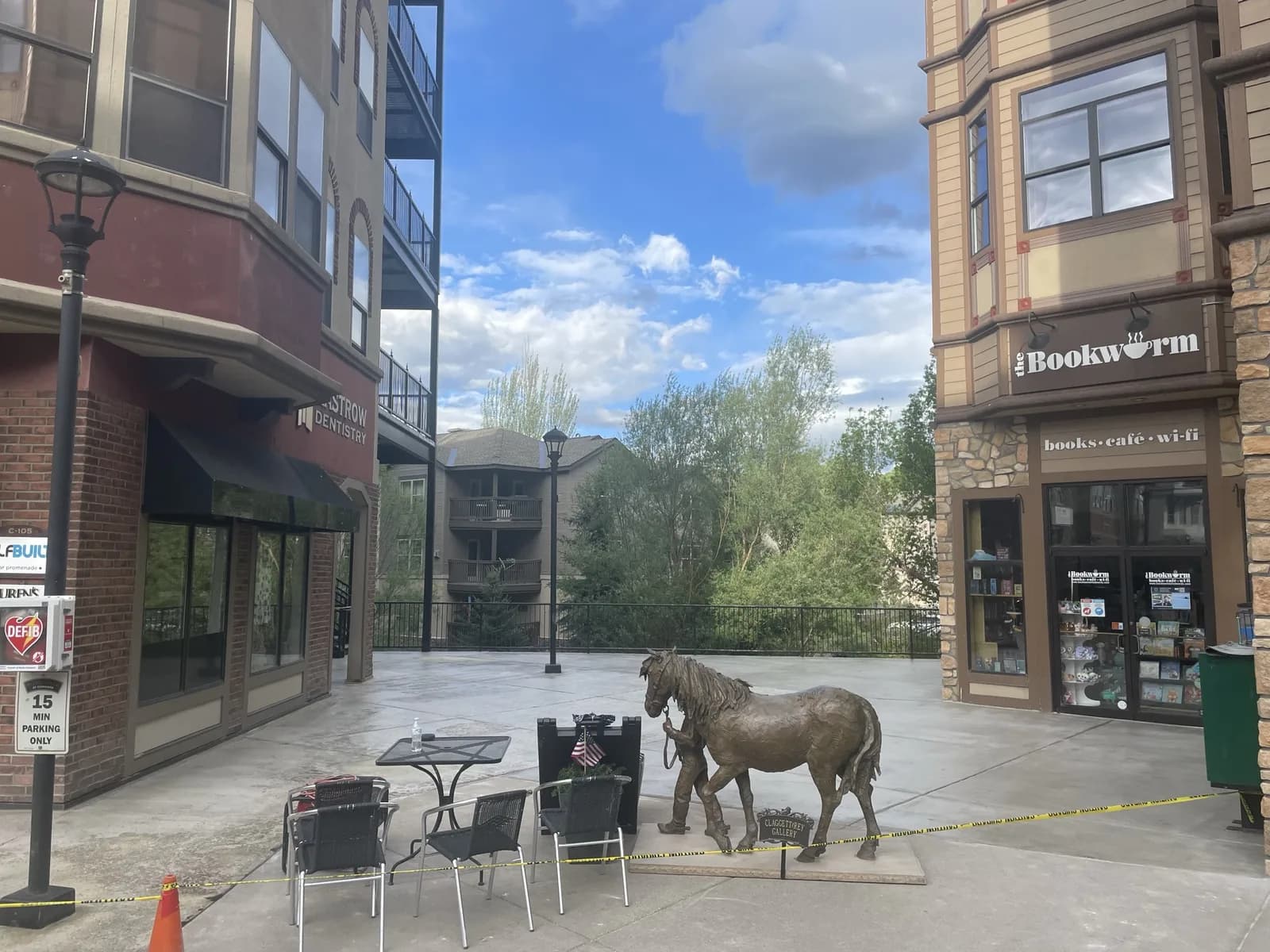 Downtown plaza concrete flatwork project